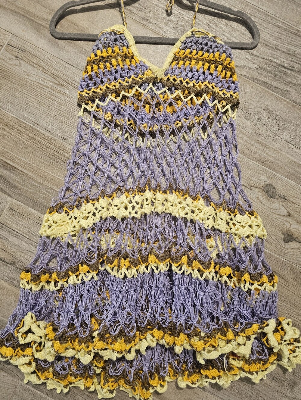 HIGH LOW Crochet Cover Up